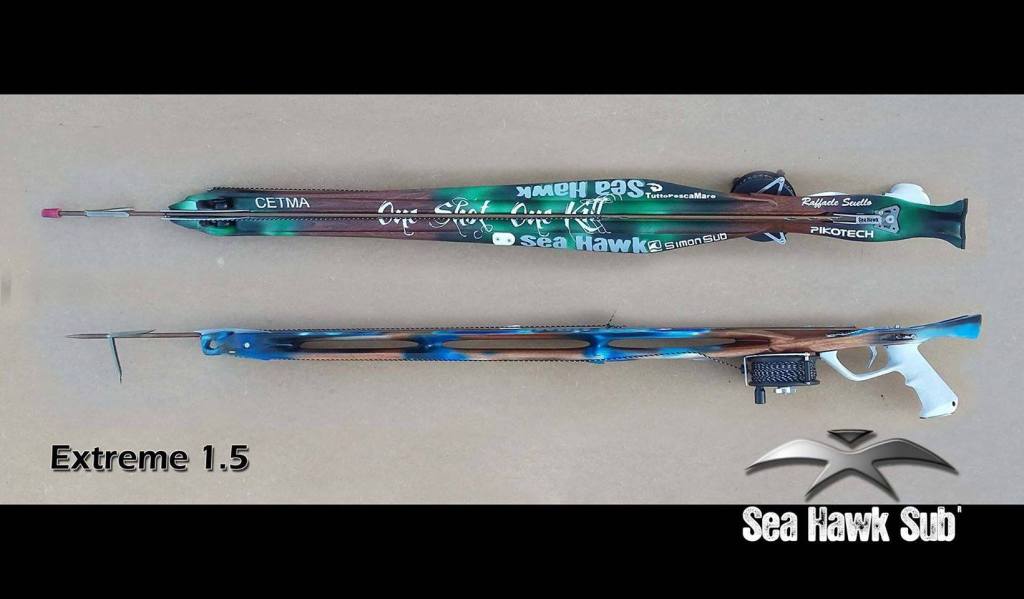 Seahawksub spearfishing pescasub apnea rollergun roller arbalete
